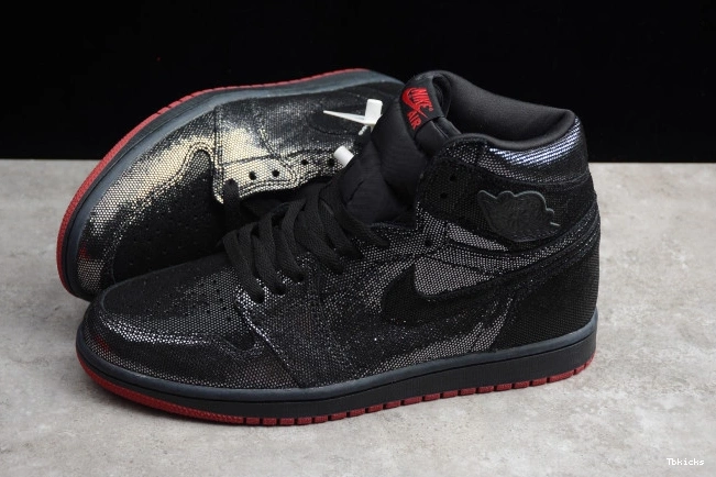 Reps TBK Black High OG Retro Red 1 Air Jordan Gym DC7071-001 0728